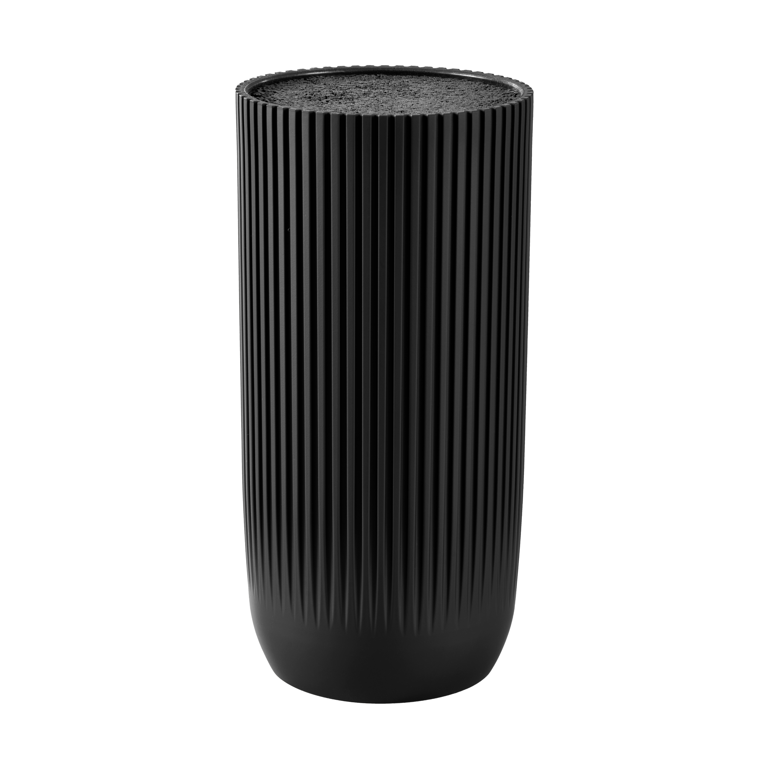 Bloque de cuchillos Kiki 24 cm Negro