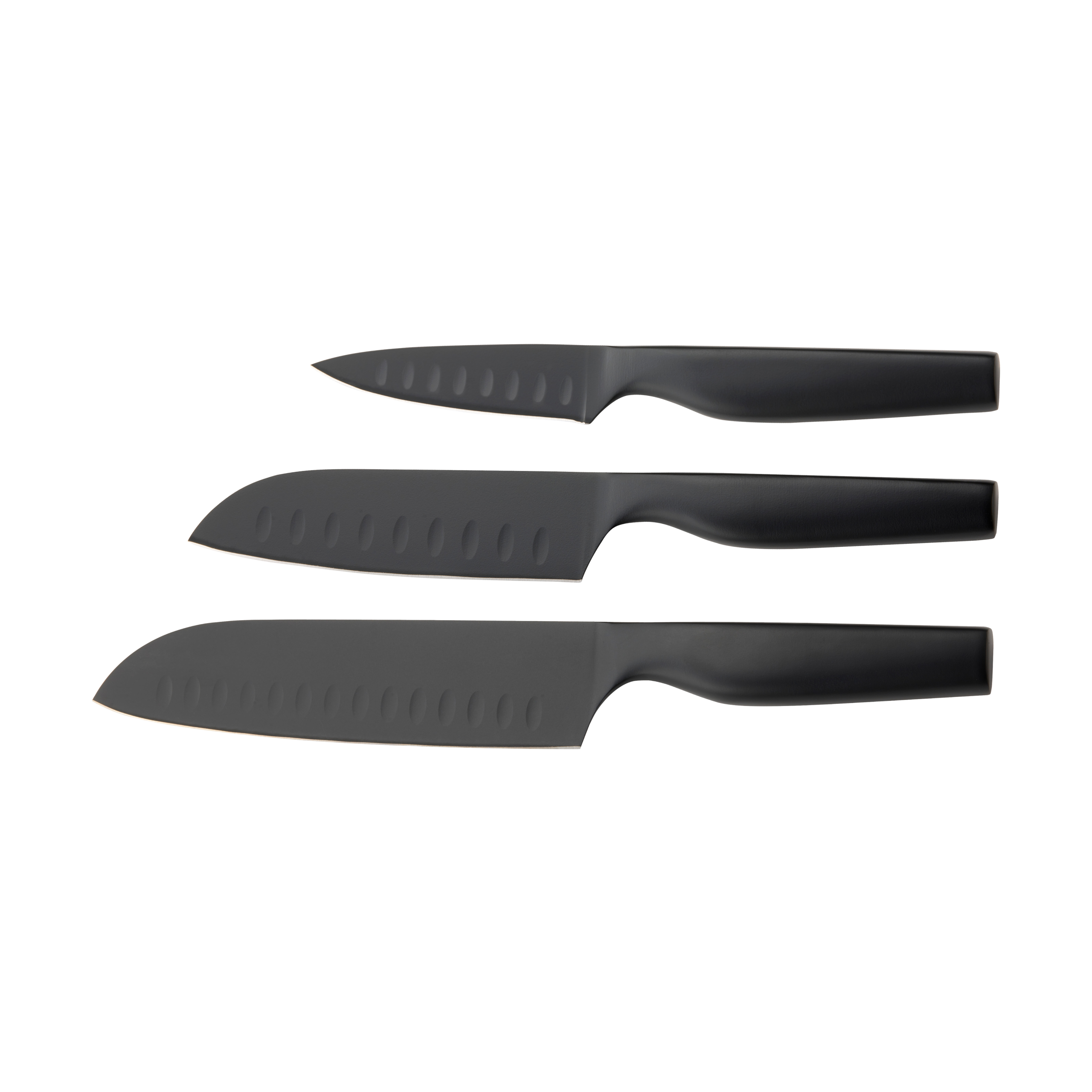Set de cuchillos Sukai 3 uds Negro