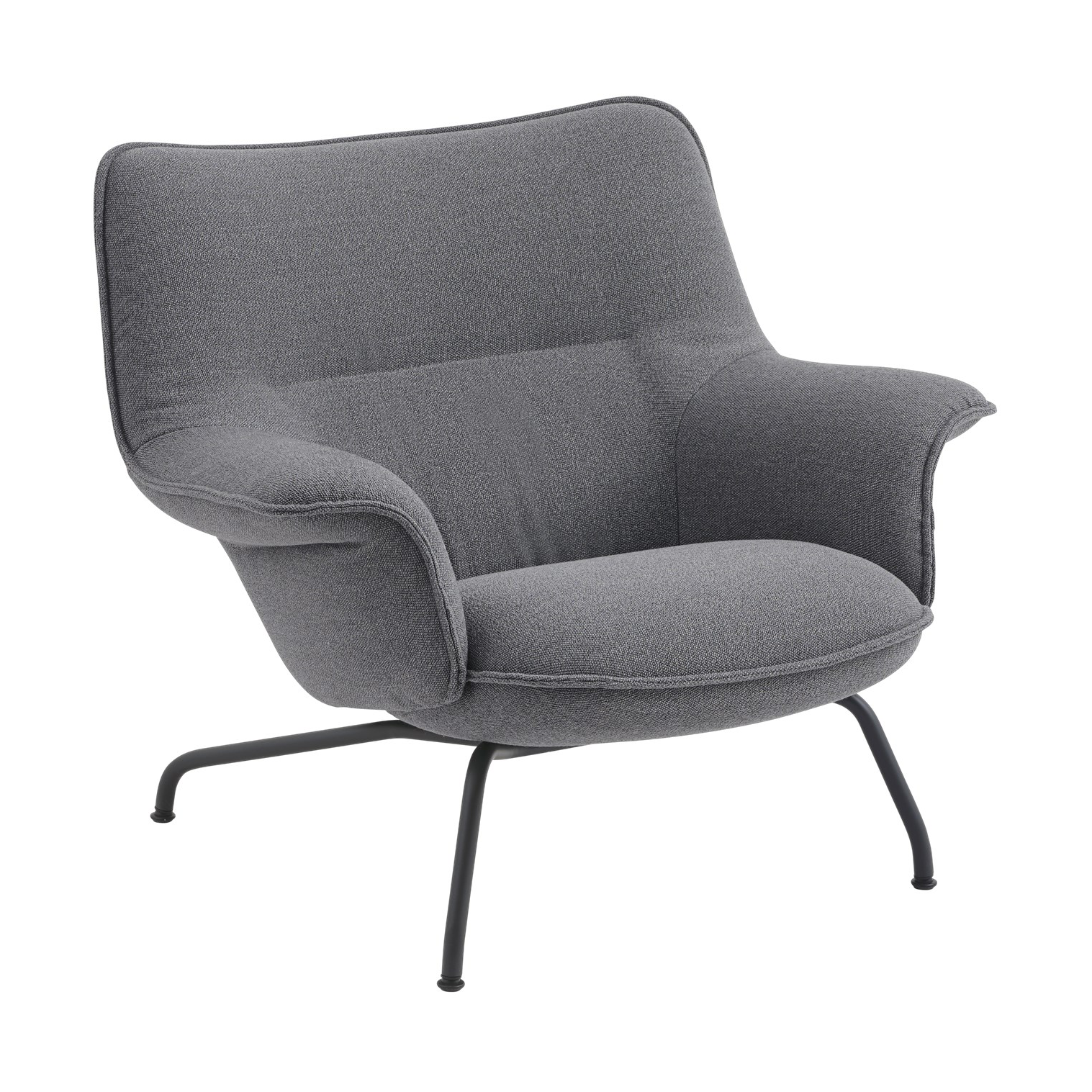Sillón bajo Doze Ocean 80-anthracite black