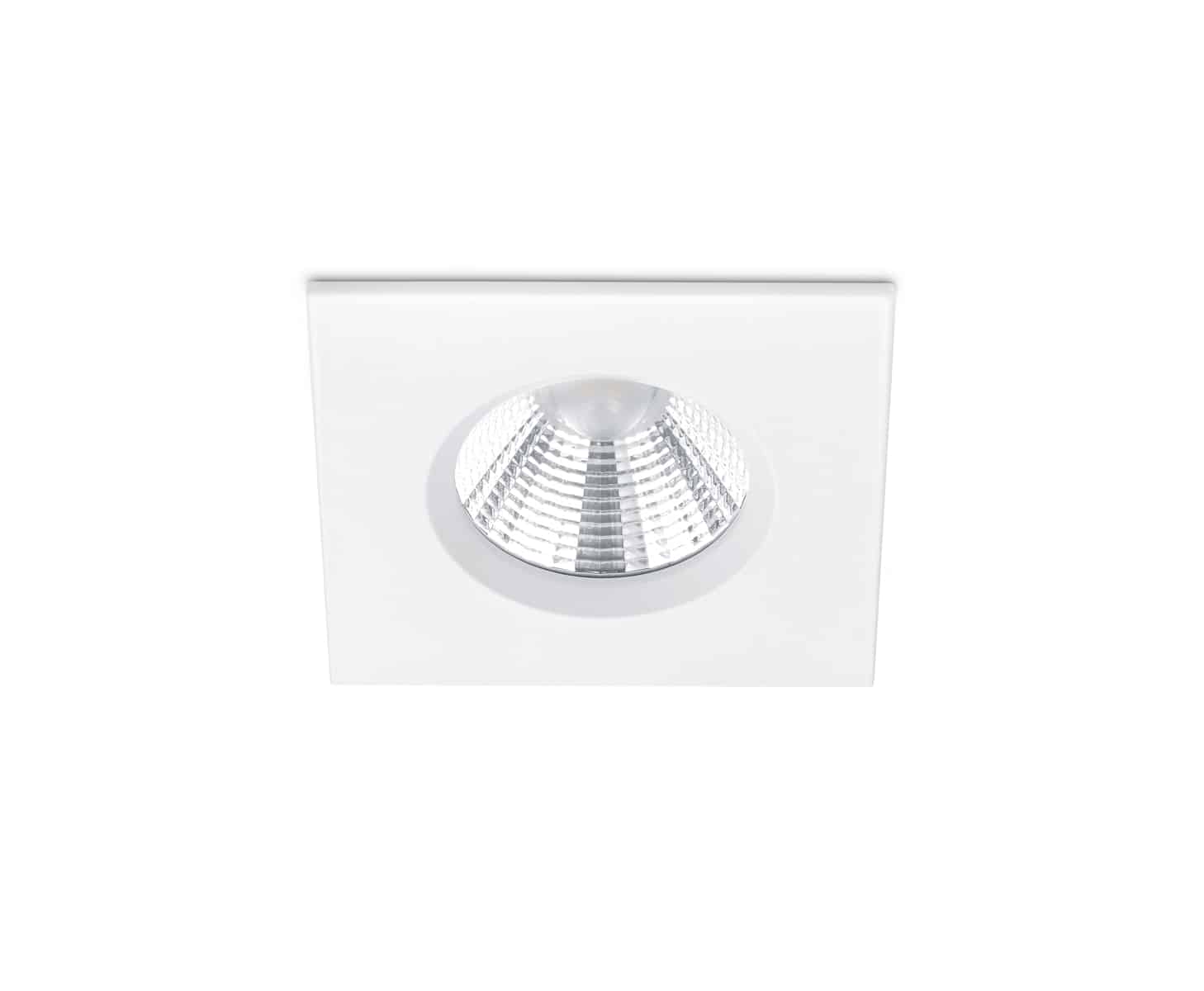 Trio Zagros Empotrable LED de metal estera blanca 650610131