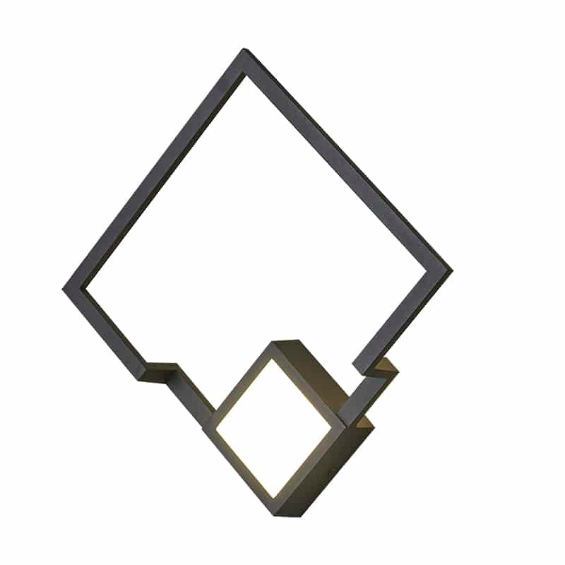 Mantra Boutique Negro Aplique LED 17.5W 3000K Dimable negro 7683