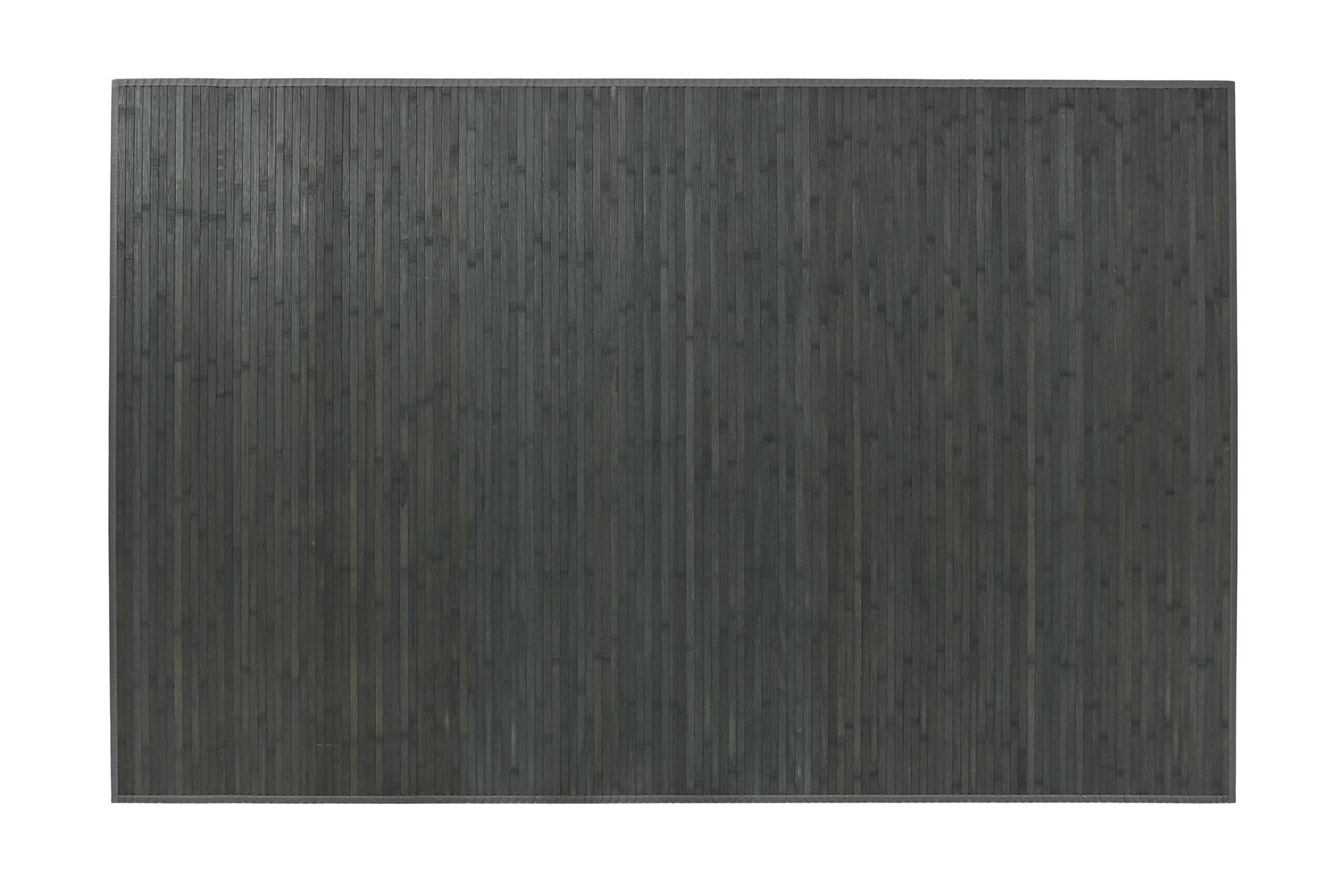 DKD Home Decor Alfombra Urban de Bambú Colección Bamboo Carpets 25 Gris 230 x 160 cm (2 Unidades)