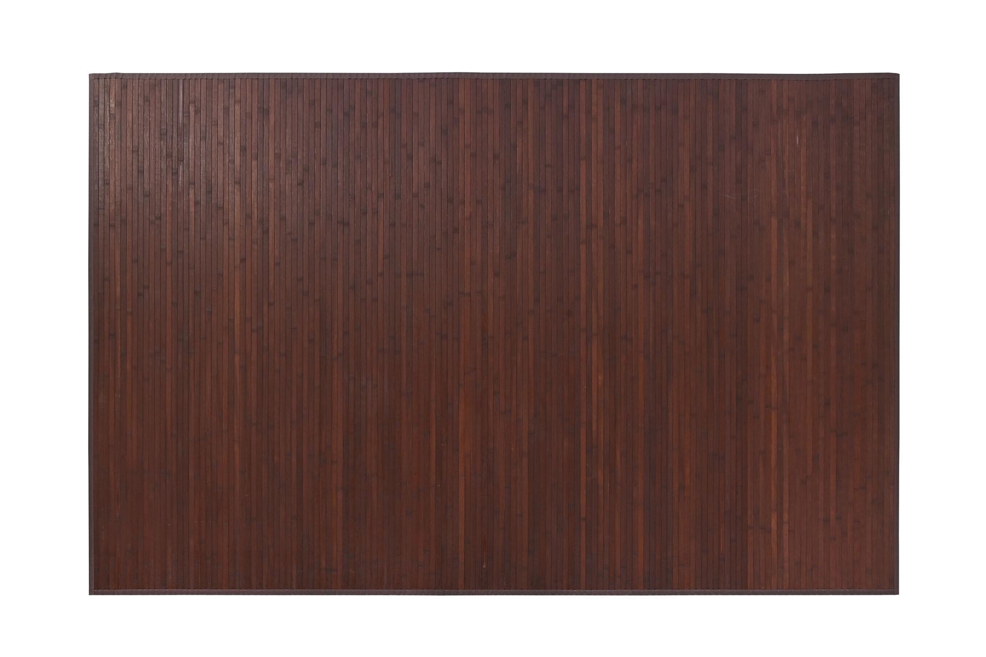 DKD Home Decor Alfombra de Bambú Colección Bamboo carpets 25, Estilo Urban, Nogal, 300x200 cm (Pack de 2 Unidades)