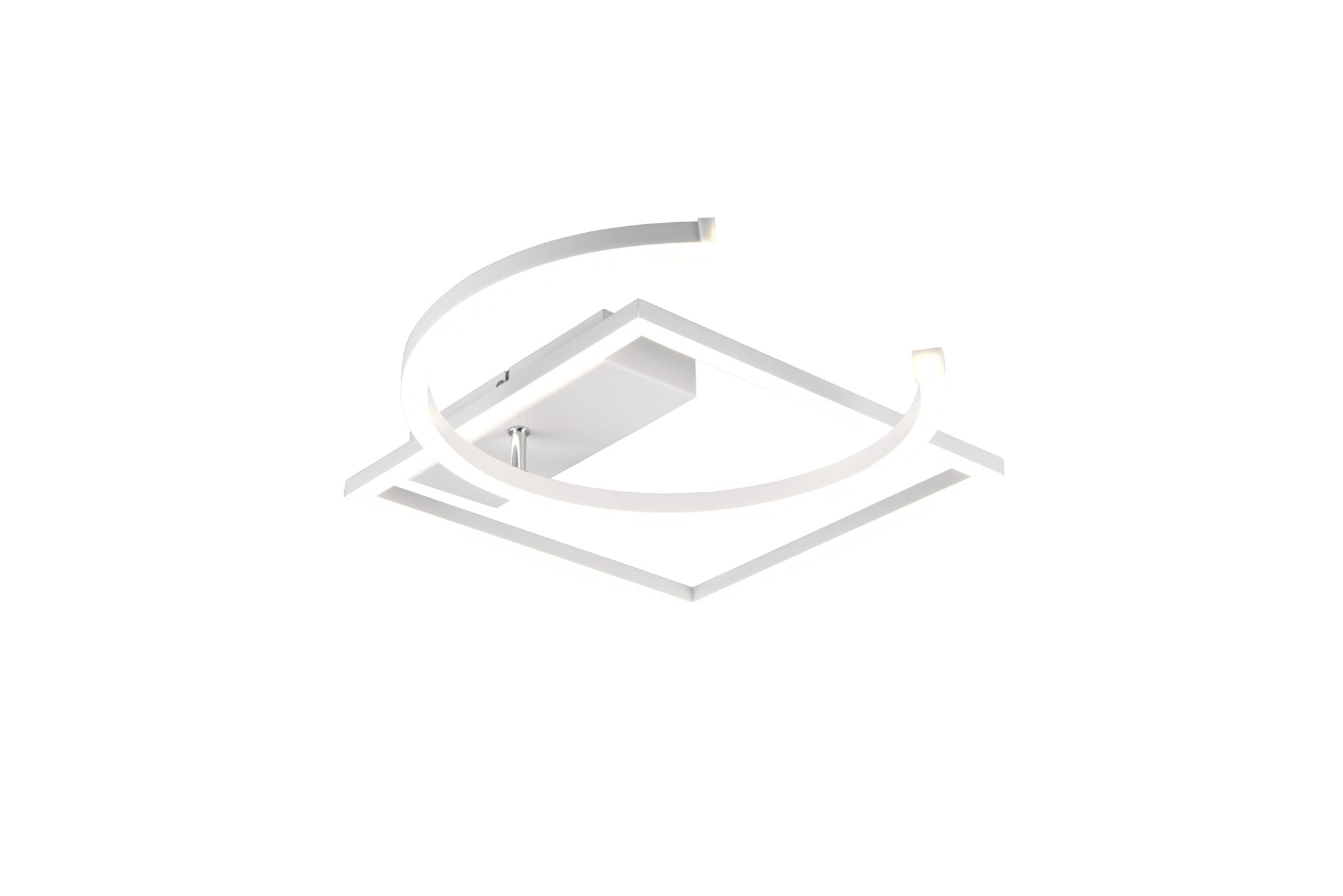 Trio Pivot Plafón LED de metal estera blanca R62162131