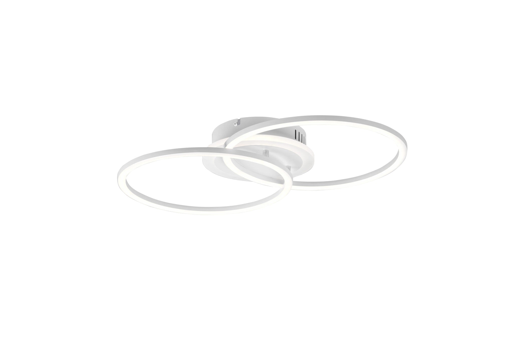 Trio Venida Plafón LED de metal estera blanca R62783431