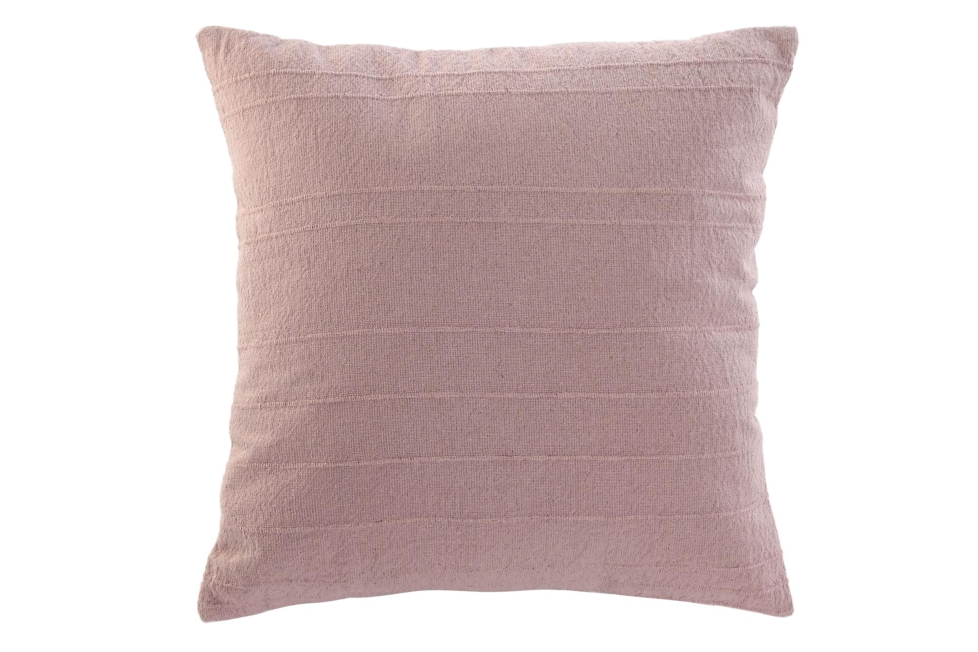 DKD Home Decor Cojín Urban Decoración Poliéster Rosa Palo 45x45 cm con Cremallera, Set de 2 Unidades