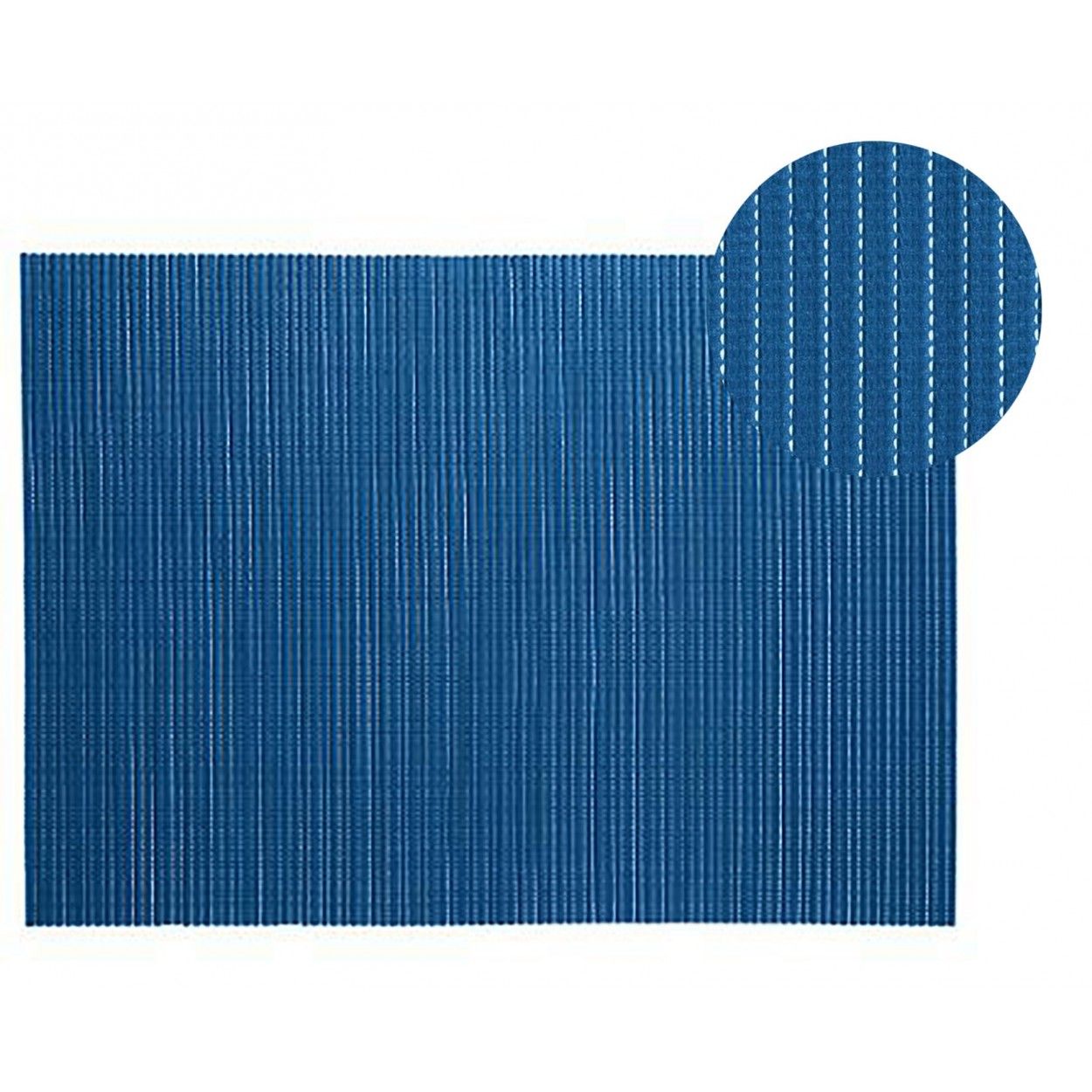 ALFOMBRA DE BAÑO AZUL 65X90
