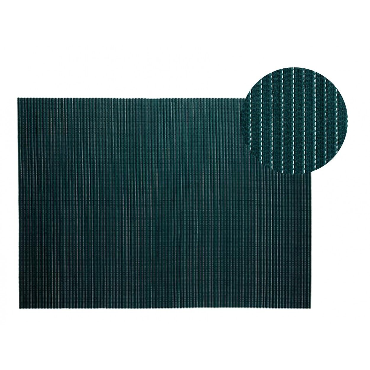 ALFOMBRA DE BAÑO VERDE OSCURO 65X90