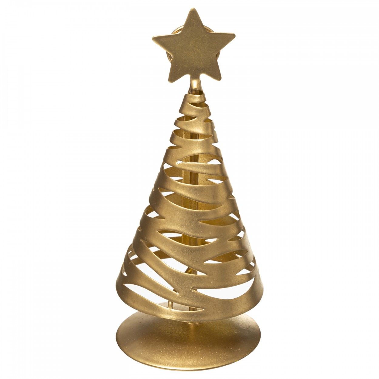 ÁRBOL NAVIDAD DORADO GREHY MINI 11,5CM