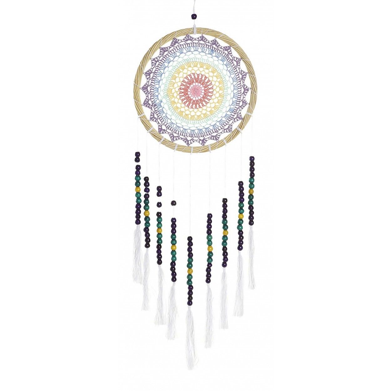 ATRAPASUEÑOS COLGANTE DE ALGODÓN CAUBI