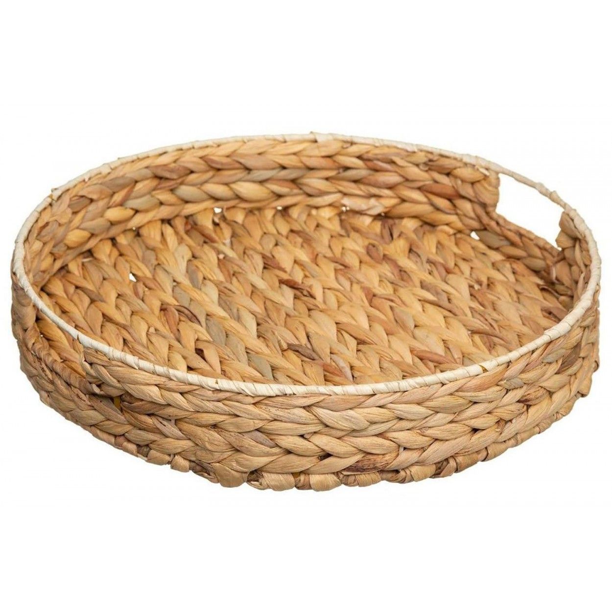 BANDEJA TRENZADA DE JUNCO Ø7X35