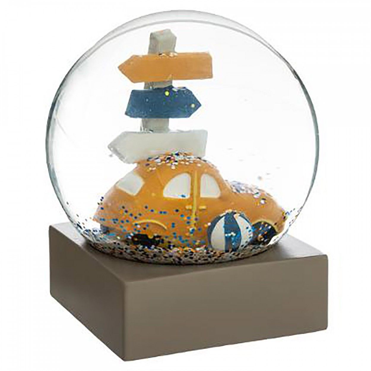 BOLA DECORATIVA DE NIEVE CAR