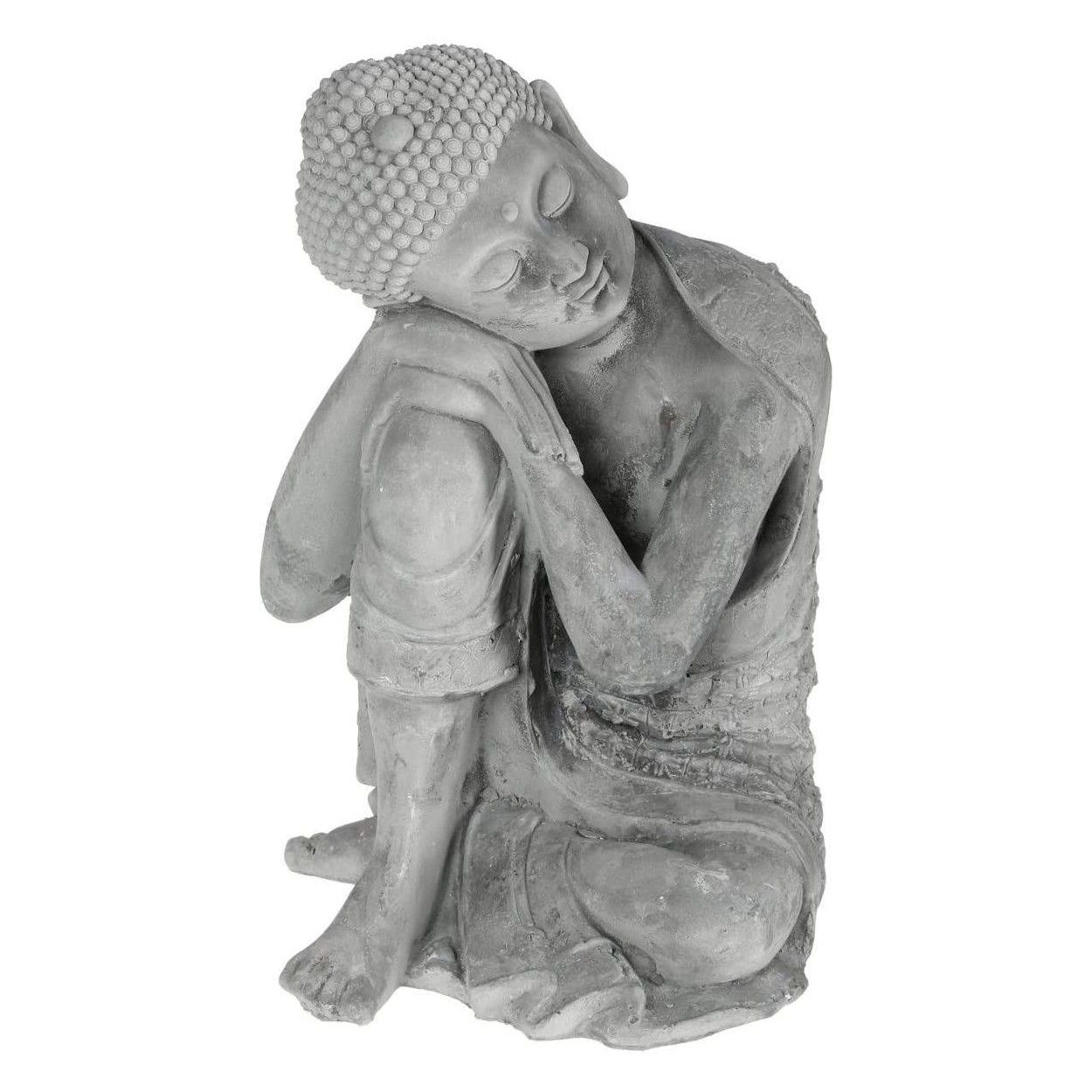 BUDA DECORACION HAMINS SENTADO CEMENTO 35CM