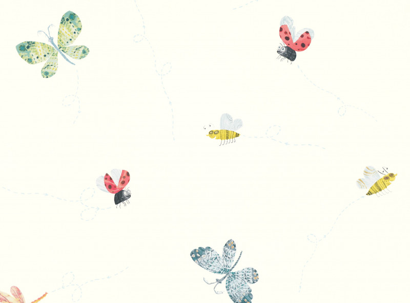 BUZZING AROUND WALLCOVERING