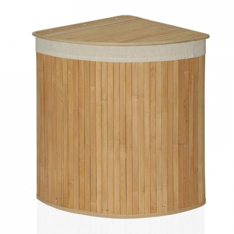 CESTO ROPA BAMBÚ ESQUINERO