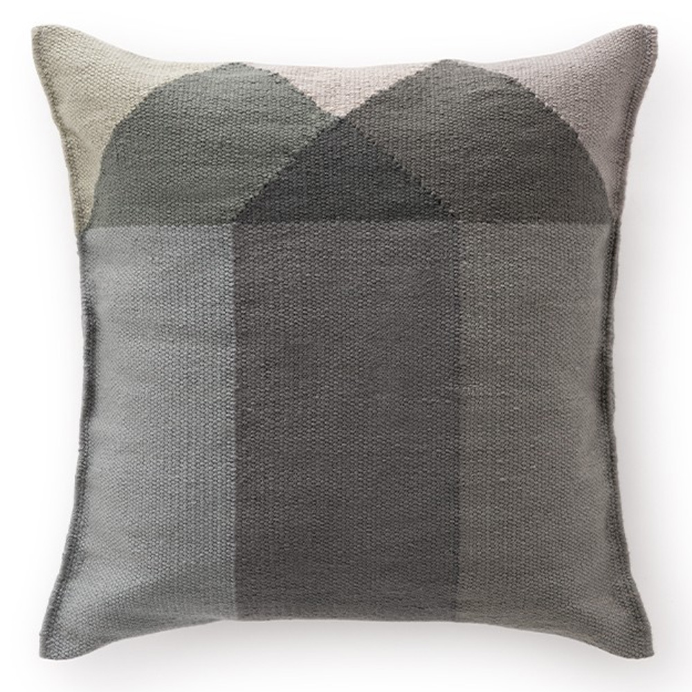 Cojín Diamond Green-Grey cuadrado GAN