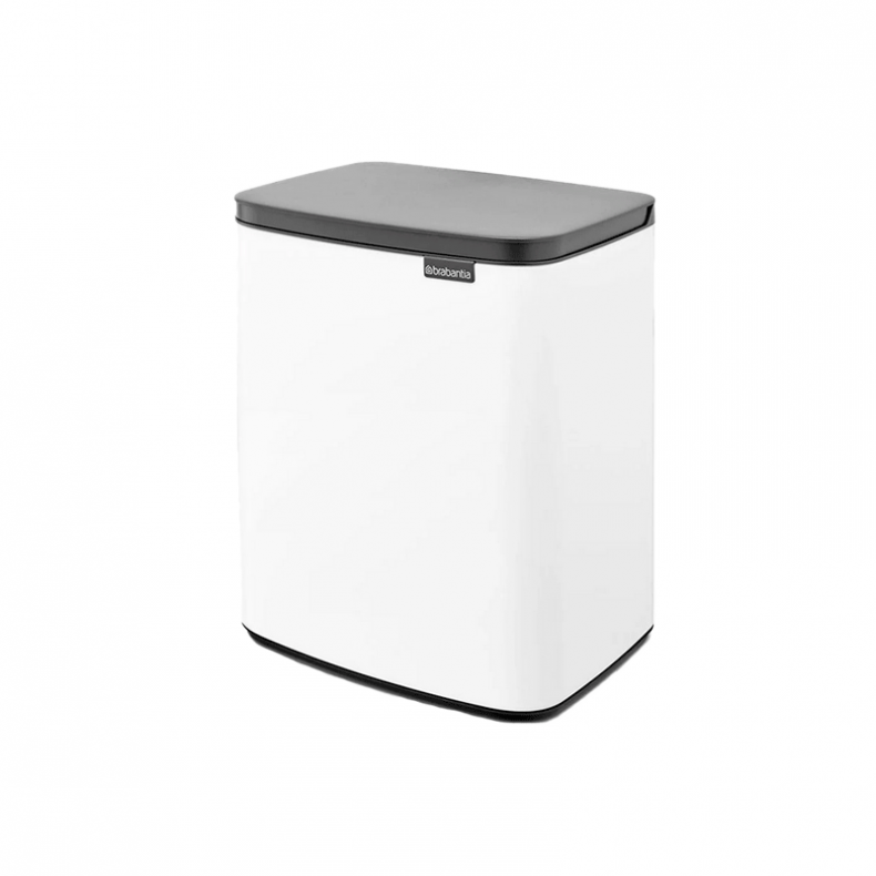 CUBO BASURA BO 4L BLANCO