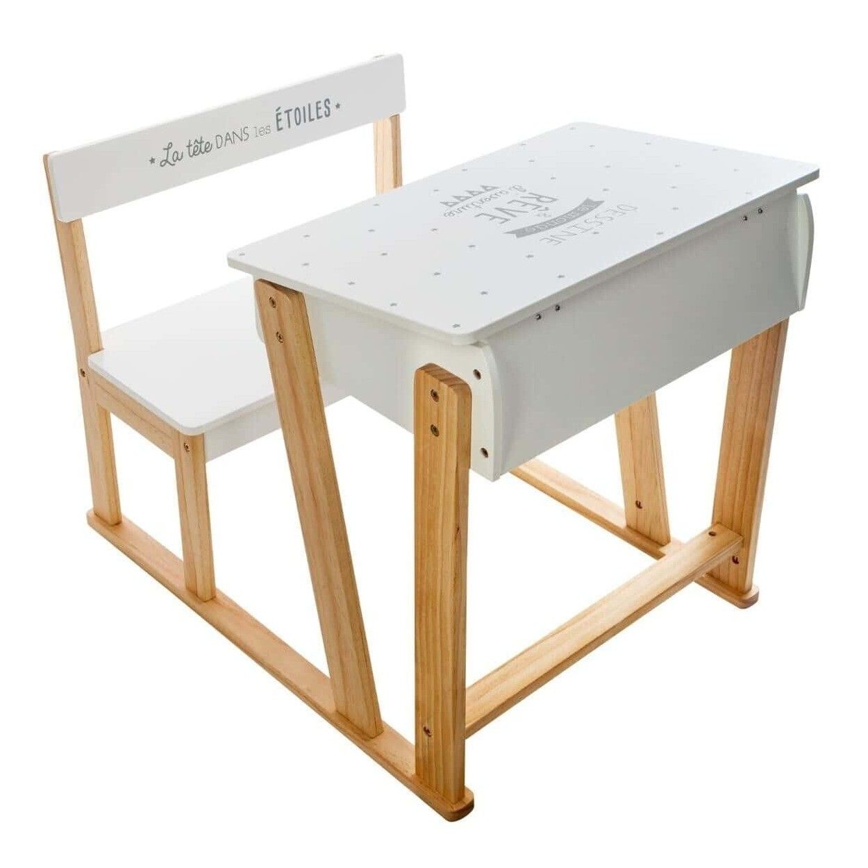 ESCRITORIO PUPITRE SKOL CON BANCO