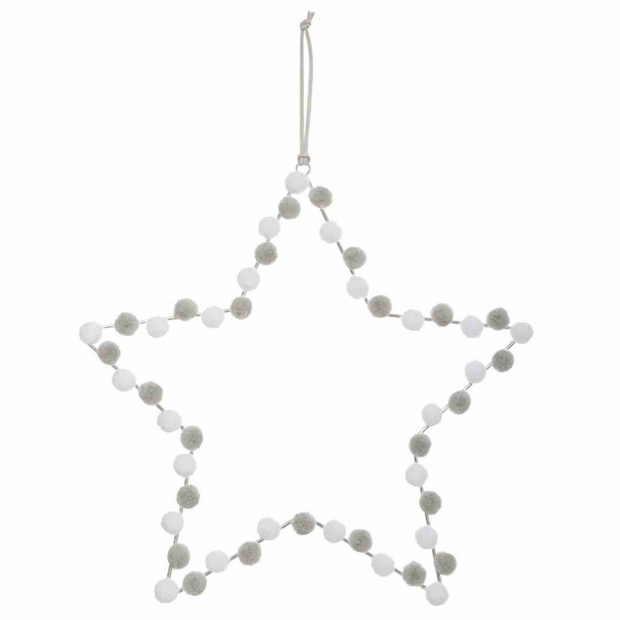 ESTRELLA LACI POMPONES 29CM