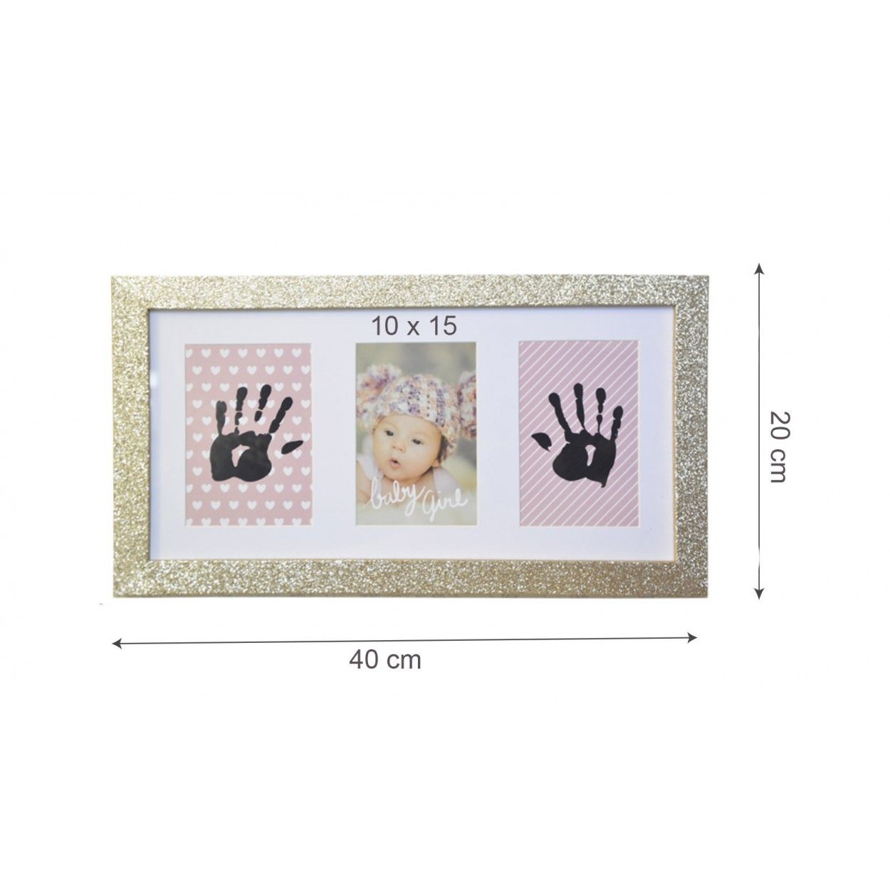 Marco de Fotos para huella de Bebé