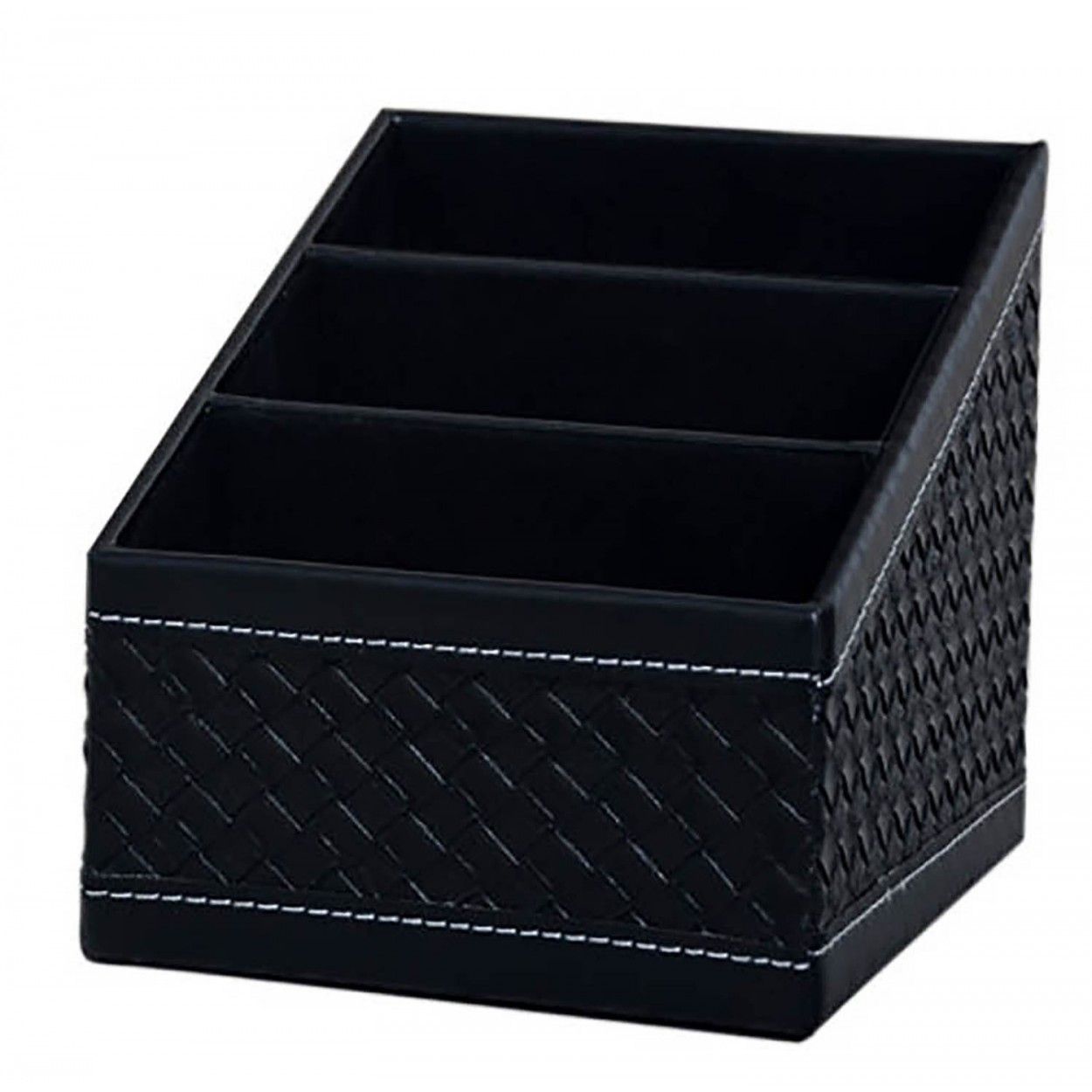 Portamandos TV Individual de Polipiel 13x13x16,5 cm