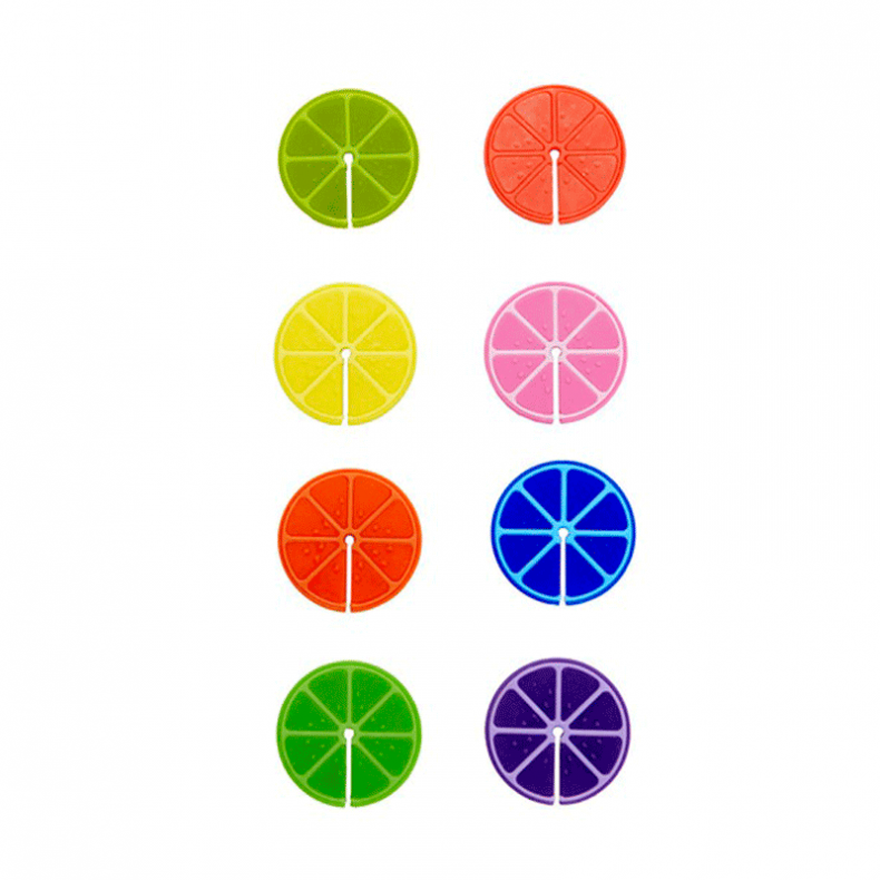 SET 8 MARCA COPAS FRUIT PARTY