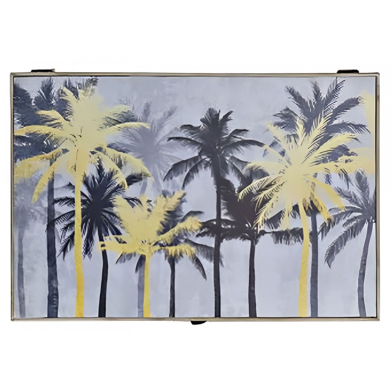 TAPA CONTADOR CUADRO LUZ PALMERAS MADERA 46X6X31CM