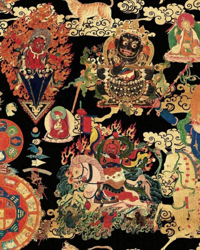 Tibetan Tapestry Metallic Edition